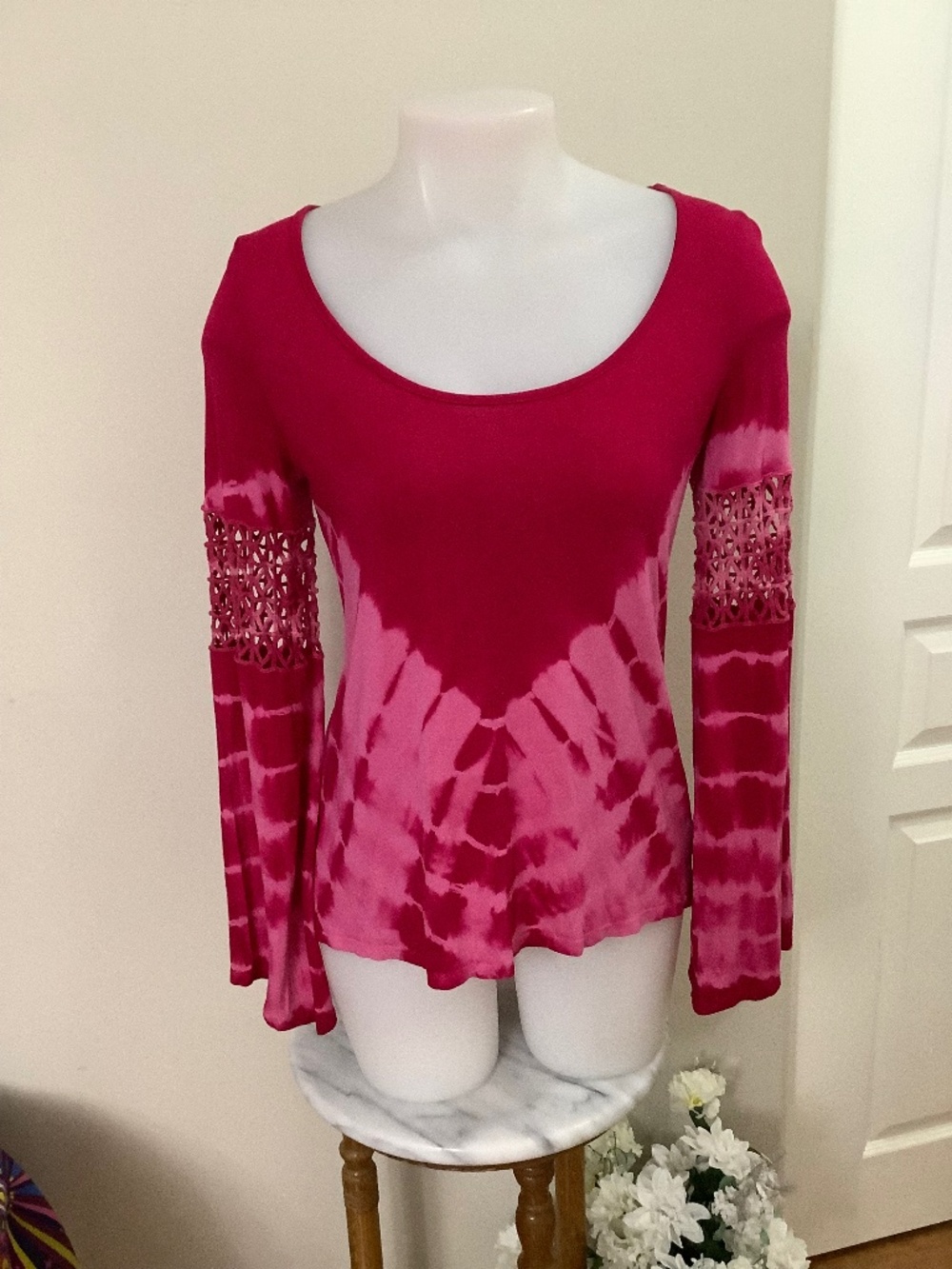 Jessica Simpson Tie Dye Top MEDIUM 34/35 bust